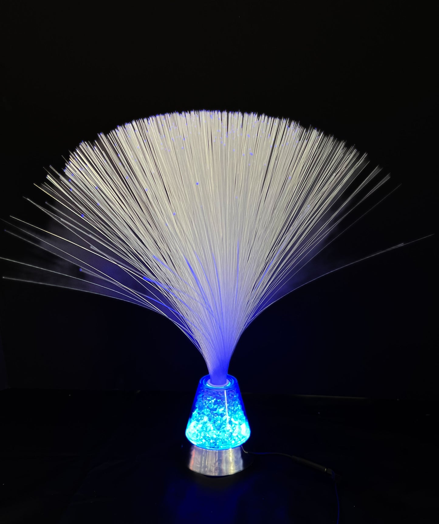 LED fiber optic lamp